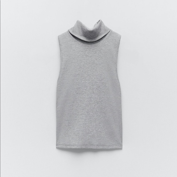 Zara | Tops | Zara Ribbed Sleeveless 